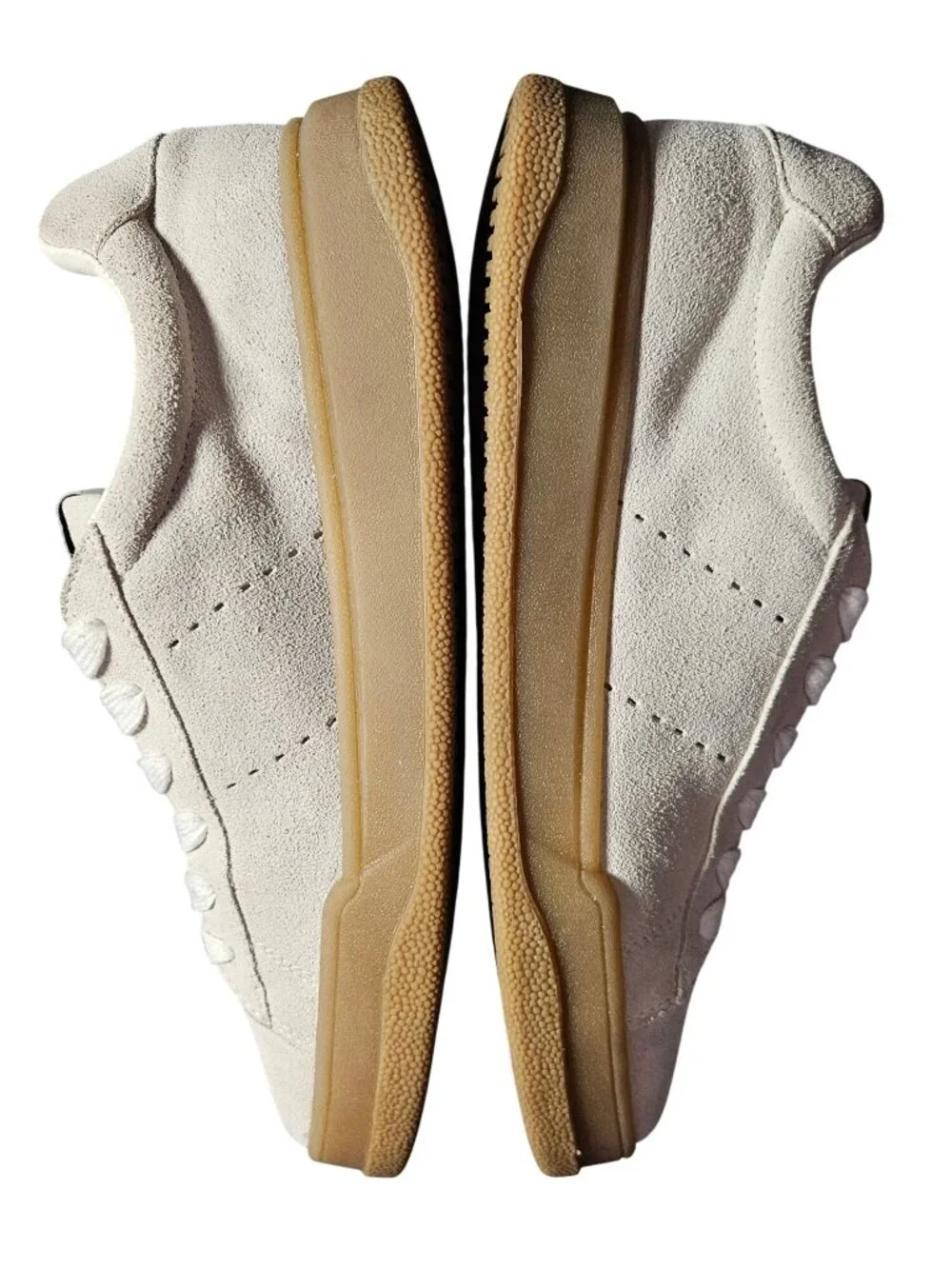 Steve Madden Strive Upper Suede Low Top Gum Sole Sneakers Women Size 9M - Picture 3 of 11